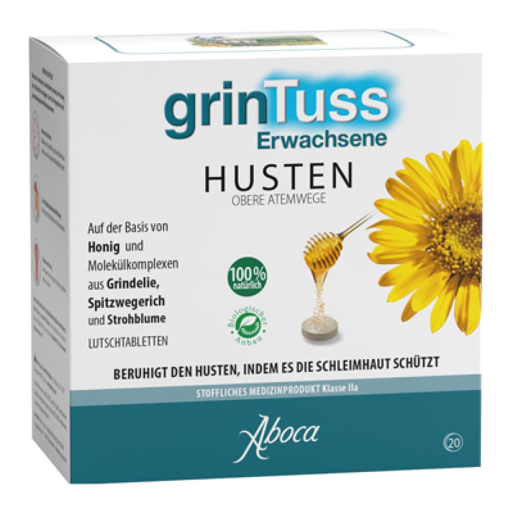 Artikelbild fuer den Artikel GRINTUSS Erwachsene mit Poliresin Tabletten