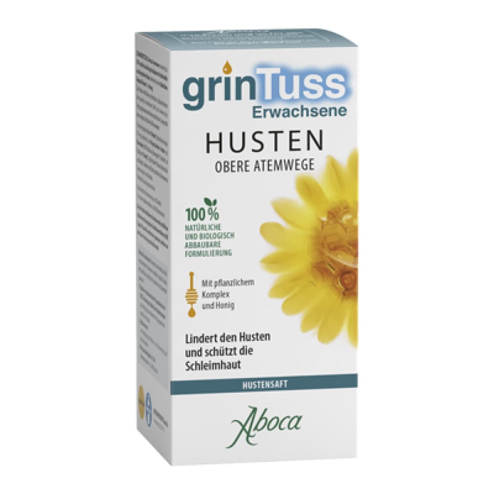 Artikelbild fuer den Artikel GRINTUSS Erwachsene mit Poliresin Hustensaft