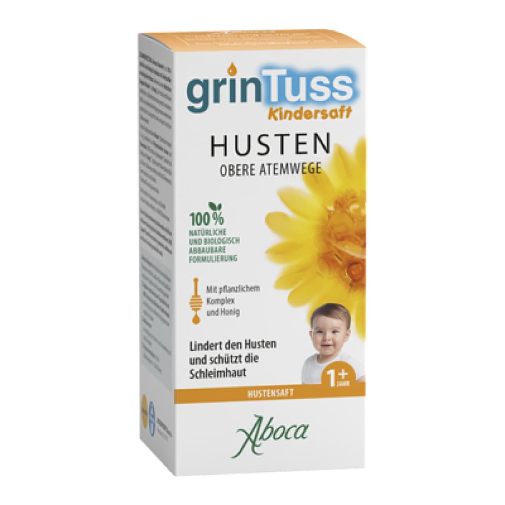 Artikelbild fuer den Artikel GRINTUSS Kindersaft mit Poliresin