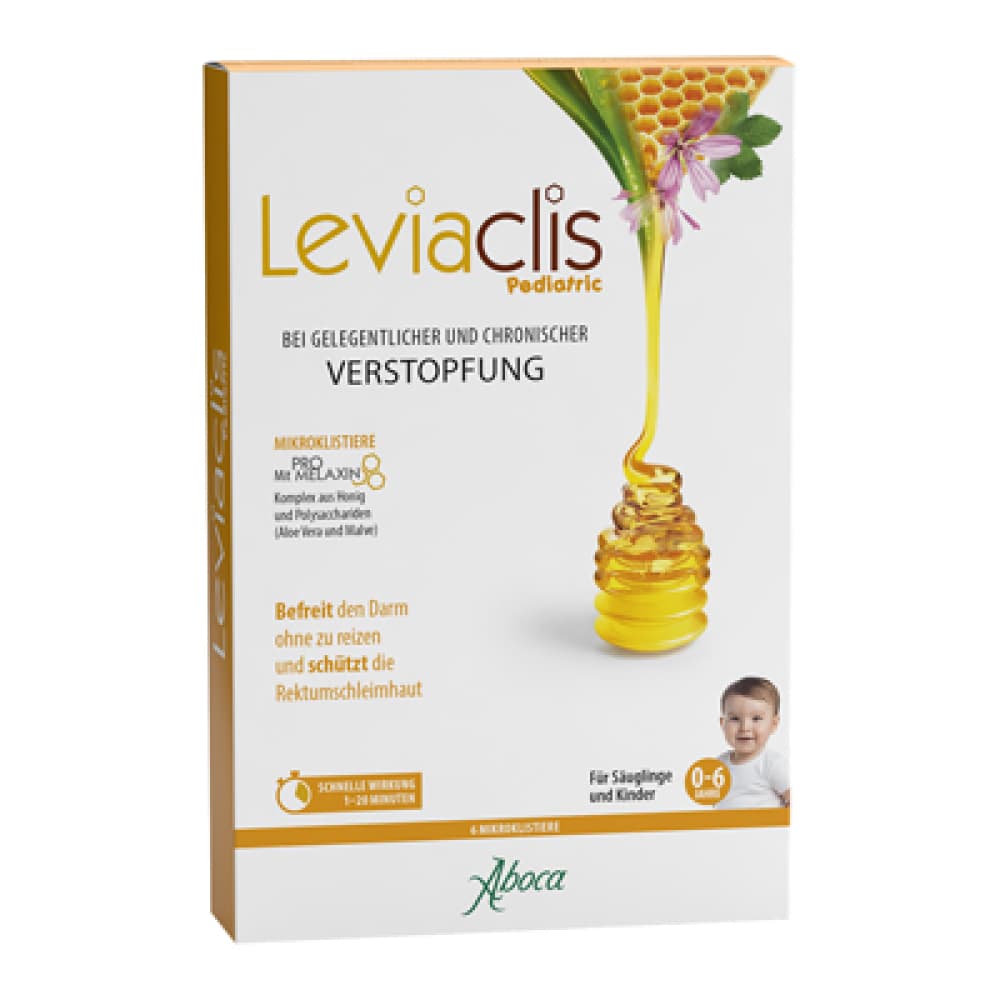 Artikelbild fuer den Artikel LEVIACLIS pediatric Klistiere
