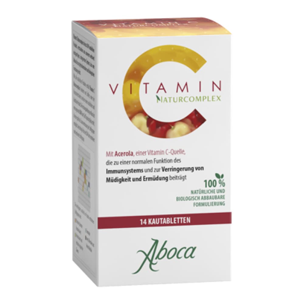 Artikelbild fuer den Artikel VITAMIN C NATURCOMPLEX Kautabletten